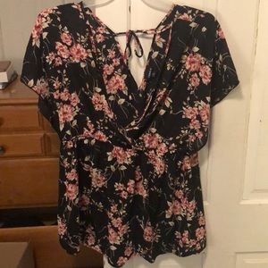 Floral blouse